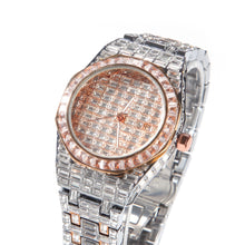 Load image into Gallery viewer, 32 - Diamond Watch Fashion Crystal Rhinestone Quartz Analog Watch Iced-Out Bracelet Wrist Watch