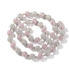 Muatkan imej ke dalam penonton Galeri, 09 - HipHop Iced Out Jewelry, Necklace Tennis Chain Bracelet