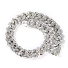 Load image into Gallery viewer, 23 - HipHop Iced Out Jewelry, Necklace Tennis Chain Bracelet