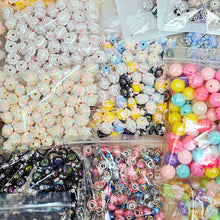Load image into Gallery viewer, DIY Beads Wholesale for Resin Charms -Acrylic Jewelry Making Charms Bead Set-Metal Fittings(One Bag)