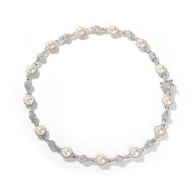 Muatkan imej ke dalam penonton Galeri, 08 - HipHop Iced Out Jewelry, Necklace Tennis Chain Bracelet