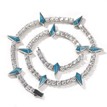 Load image into Gallery viewer, 25 - HipHop Iced Out Jewelry, Necklace Tennis Chain Bracelet