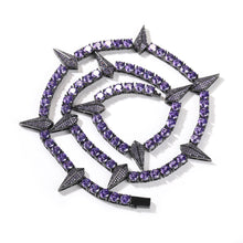 Load image into Gallery viewer, 25 - HipHop Iced Out Jewelry, Necklace Tennis Chain Bracelet