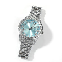 Load image into Gallery viewer, 31 - Diamond Watch Fashion Crystal Rhinestone Quartz Analog Watch Iced-Out Bracelet Wrist Watch