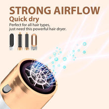 Load image into Gallery viewer, 5-in-1 Hair Curler Hot Air Brush Set, Professional Hair Dryer Brush, One-Step Hot Hair Dryer For Straightening Curling Drying Combing