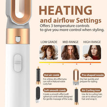 Load image into Gallery viewer, 5-in-1 Hair Curler Hot Air Brush Set, Professional Hair Dryer Brush, One-Step Hot Hair Dryer For Straightening Curling Drying Combing