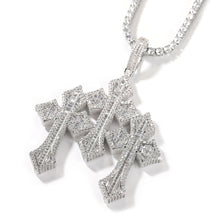 画像をギャラリービューアに読み込む, 27 - Hip Hop Jewelry, Chain for Men with Pendant,miami Ice Out Diamond Cuban Necklace
