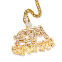 Load image into Gallery viewer, 30 - Hip Hop Jewelry, Chain for Men with Pendant,miami Ice Out Diamond Cuban Necklace
