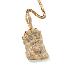 画像をギャラリービューアに読み込む, 38 - Hip Hop Jewelry, Chain for Men with Pendant,miami Ice Out Diamond Cuban Necklace
