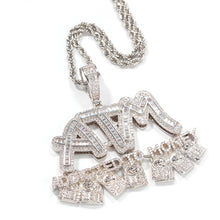 Load image into Gallery viewer, 30 - Hip Hop Jewelry, Chain for Men with Pendant,miami Ice Out Diamond Cuban Necklace
