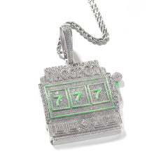 Load image into Gallery viewer, 36 - Hip Hop Jewelry, Chain for Men with Pendant,miami Ice Out Diamond Cuban Necklace
