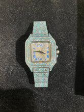 画像をギャラリービューアに読み込む, 38 - Diamond Watch Fashion Crystal Rhinestone Quartz Analog Watch Iced-Out Bracelet Wrist Watch
